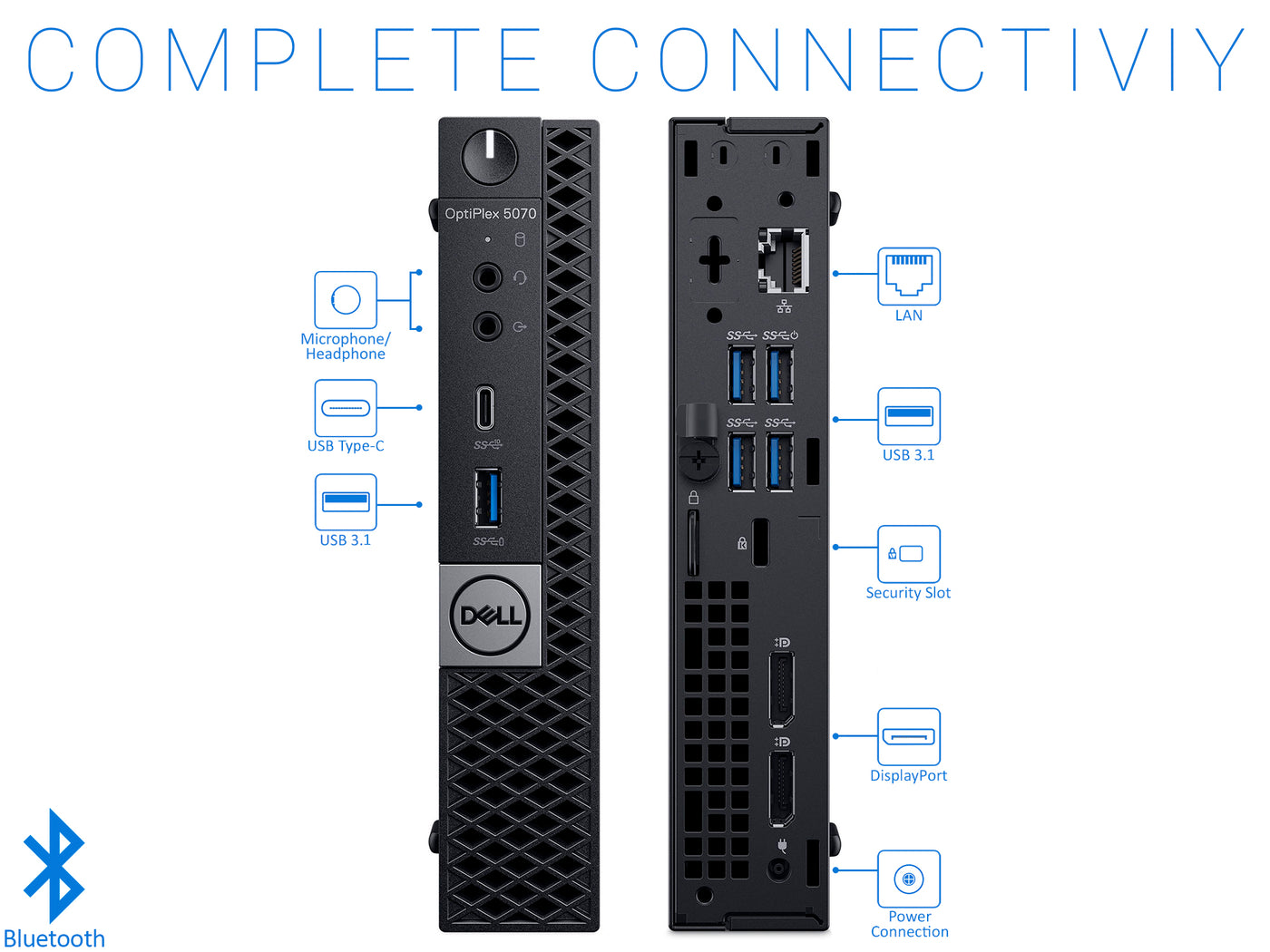 Dell OptiPlex 5070 Mini PC, Intel Core i5-9500T Upto 3.7GHz, 16GB RAM, –  Craving PCs