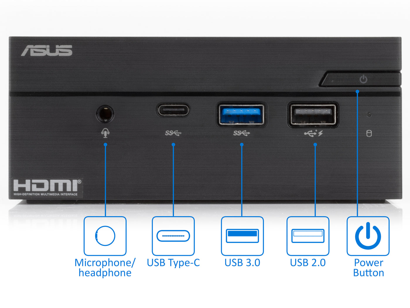 ASUS ミニPC PN60 SSD1TB - ミニPC