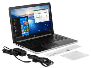 HP 15.6" HD Notebook Intel i7-8550U 32GB RAM 1TB SSD DVDRW HDMI Card Reader WiFi BT Windows 10 Pro