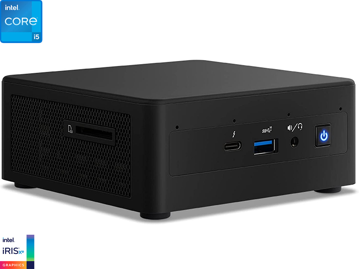 Intel NUC11PAHI5 Mini PC, Intel Core i5-1135G7 Upto 4.2GHz, 16GB RAM, 1TB  NVMe SSD, HDMI, Mini DisplayPort, Thunderbolt, Card Reader, Wi-Fi,