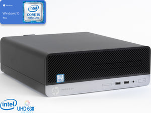 HP ProDesk 400 G6, i5-9500, 8GB RAM, 256GB SSD +500GB HDD, Windows 10 Pro