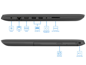 Lenovo IdeaPad 130 Laptop, 15.6" HD, A9-9425, 8GB RAM, 256GB SSD, Win10Pro