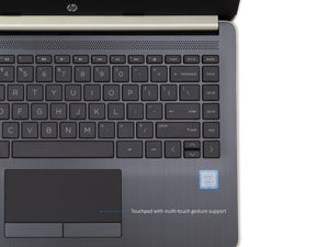 HP 14" HD Laptop, i3-7100U, 16GB RAM, 512GB SSD, Windows 10 Pro