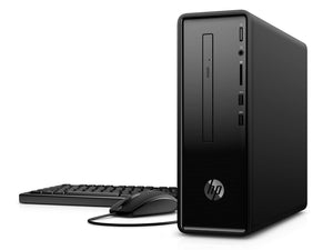 Refurbished HP Slimline 290 Desktop, Intel Celeron G4900 3.1GHz, 4GB RAM, 500GB HDD, DVDRW, HDMI, VGA, Card Reader, Wi-Fi, Bluetooth, Windows 10 Home