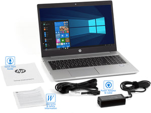 HP 450 G6 15.6" Laptop, i7-8565U, 32GB RAM, 256GB SSD, Windows 10P