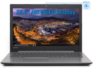 Lenovo IdeaPad 330 15.6" HD Laptop, Ryzen 7 2700U, 16GB RAM, 256GB SSD, Win10Pro