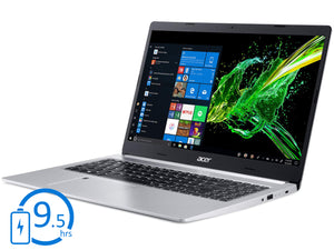 Refurbished Acer Aspire 5 Notebook, 15.6" FHD Display, Intel Core i5-8265U Upto 3.9GHz, 8GB RAM, 128GB SSD, HDMI, Wi-Fi, Bluetooth, Windows 10 Pro