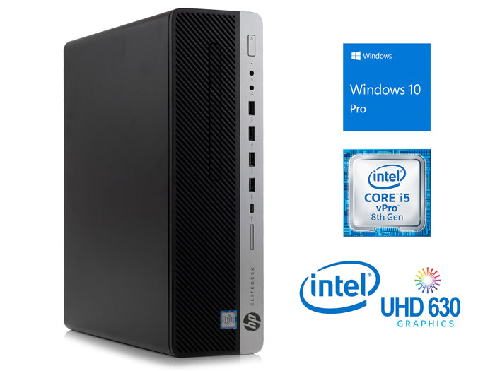 HP EliteDesk 800 G4, i5-8500, 32GB RAM, 512GB SSD+1TB HDD, DVDRW, Windows 10 Pro