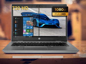 Refurbished HP ProBook 645 G4 Notebook, 14" FHD Display, AMD Ryzen 7 2700U Upto 3.8GHz, 8GB RAM, 512GB NVMe SSD, Vega 10, VGA, HDMI, DisplayPort via USB-C, Card Reader, Wi-Fi, Bluetooth, Windows 10 Pro