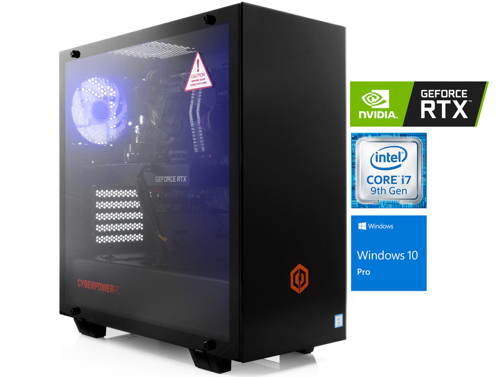 CyberpowerPC Xtreme Desktop, i7-9700K, 16GB RAM, 512GB NVMe SSD+2TB HDD, RTX 2070, Win10Pro