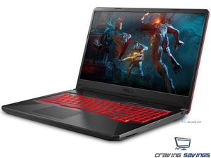 ASUS TUF FX Series 17.3" FHD Laptop, i7-8750H, 16GB RAM, 128GB NVMe SSD+1TB HDD, GTX 1060, Win10Pro
