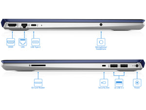 HP Pavilion 15.6" Touch Laptop, i5-8250U, 8GB RAM, 512GB SSD+1TB HDD, Win10Pro