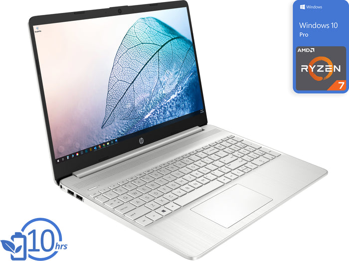 HP 15, 15" HD, R7 3700U, 32GB RAM, 2TB SSD, Windows 10 Pro