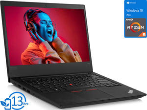 Lenovo ThinkPad E495, 14" FHD, Ryzen 5 3500U, 16GB RAM, 1TB SSD, Windows 10 Pro