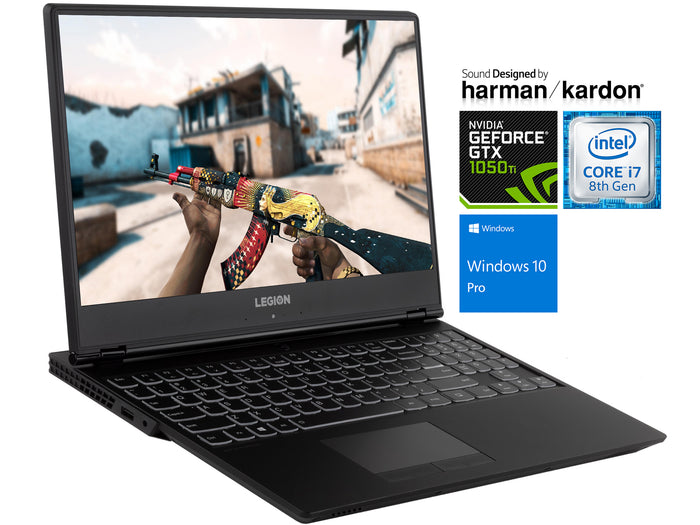 Lenovo Legion Y530 Laptop, 15.6" FHD, i7-8750H, 16GB RAM, 128GB SSD, GTX 1050 Ti, Win10Pro