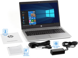 HP ProBook 450 G6, 15" HD, i5-8265U, 32GB RAM, 256GB SSD, Windows 10 Home