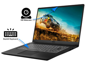 MSI Modern 15, 15" FHD, i7-10510U, 8GB RAM, 4TB SSD, MX330, Windows 10 Home
