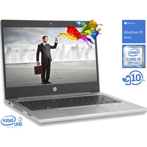 HP ProBook 430 G6, 13" HD, i5-8265U, 4GB RAM, 512GB SSD+1TB HDD, Windows 10 Home