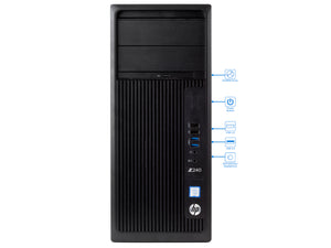 HP Workstation Z240 Tower DT, Xeon E3-1230 v5, 64GB RAM, 2TB NVMe SSD+1TB HDD, Quadro P2000, W10P