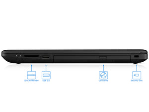 HP 15z Laptop, 15.6" HD, Ryzen 5 2500U, 8GB RAM, 1TB SSD, Win10Pro