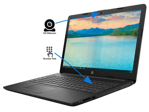HP 15, 15" HD, i5-10210U, 8GB RAM, 256GB SSD, Windows 10 Pro