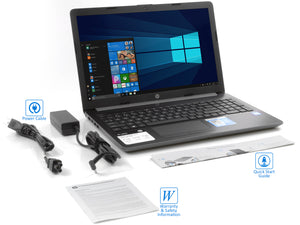 HP 15 Laptop, 15.6" HD Touch, i5-7200U, 4GB RAM, 1TB HDD, Win10Home