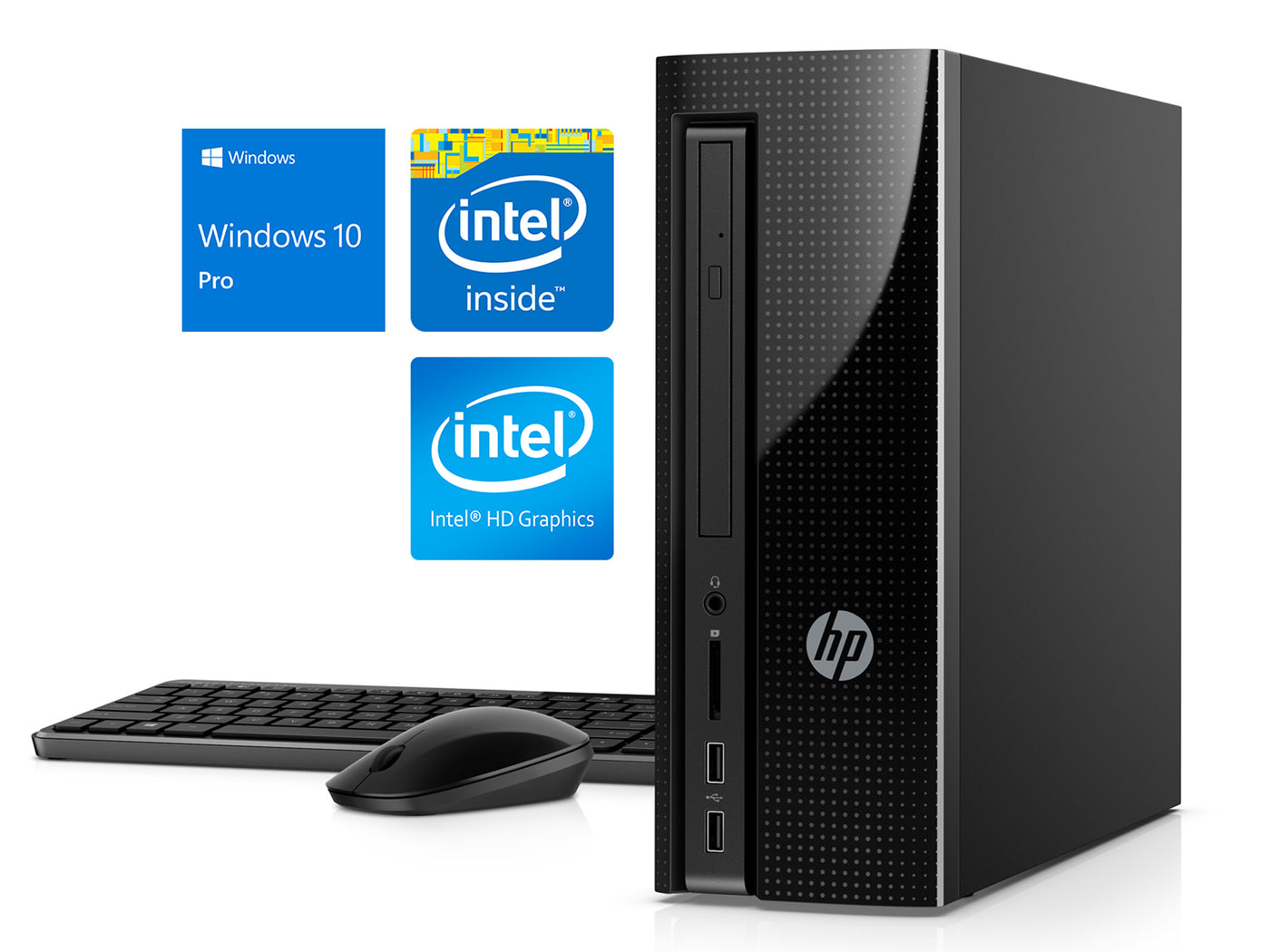 Refurbished HP Slimline 270 Small Form Desktop, Intel Dual-Core Celero –  Craving PCs