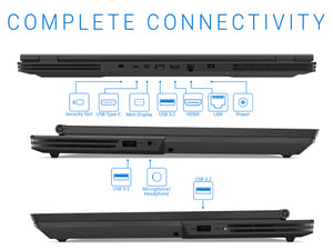 Lenovo Y540, 17" FHD, i7-9750H, 8GB RAM, 128GB SSD, RTX 2060, Win10H