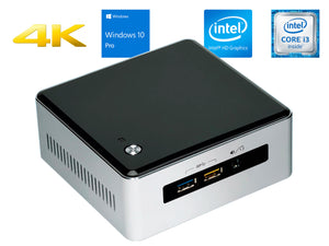 NUC5i3RYH Mini Desktop, i3-5010U 2.1GHz, 4GB RAM, 256GB SSD, Win10Pro