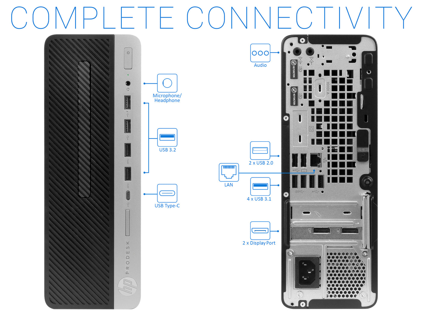 HP 705 G4, Ryzen7 2700, 8GB RAM, 128GB SSD +500GB HDD, Radeon R7 430,  Win10Pro