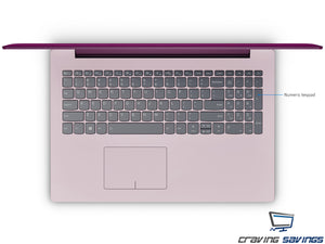 Lenovo IdeaPad 330 15.6" HD Laptop, i3-8130U, 12GB RAM, 512GB SSD, Win10Pro