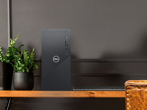 Dell Inspiron 3880 Desktop, Intel Core i5-10400 Upto 4.3GHz, 32GB RAM, 1TB NVMe SSD + 500GB HDD, DVDRW, HDMI, VGA, Card Reader, Wi-Fi, Bluetooth, Windows 10 Home