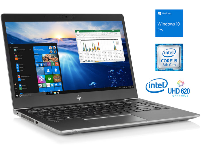 HP 14u G5 14" FHD Laptop, i5-8250U, 32GB RAM, 128GB NVMe, Windows 10 Pro