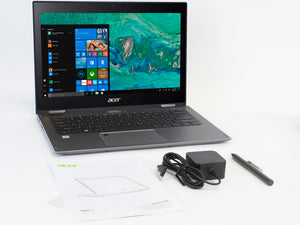 Acer Spin 5, 13" FHD Touch, i7-8565U, 16GB RAM, 256GB SSD, Windows 10 Home