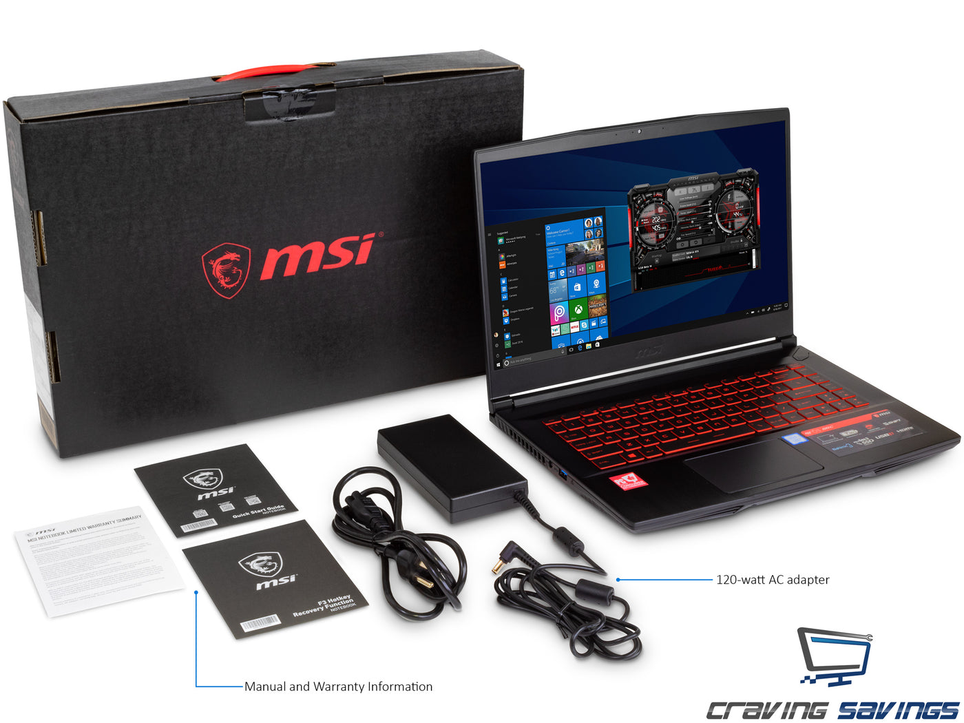 MSI GL63 8RE-639 i7-8750H, 256GB SSD+1TB, 16G, nVIDIA GTX 1060 6G, Gaming  Laptop