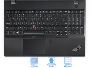 Refurbished Lenovo ThinkPad T570 15.6" IPS FHD i5-6300U 8GB RAM 128GB SSD Backlit Win 10Pro