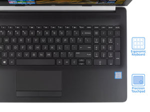 HP 15.6" Touch Laptop, i7-8565U, 12GB RAM, 256GB NVMe SSD, Win10Home