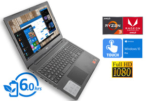 Dell 3585, 15" HD Touch, Ryzen 3 2200U, 8GB RAM, 256GB SSD, Win10P