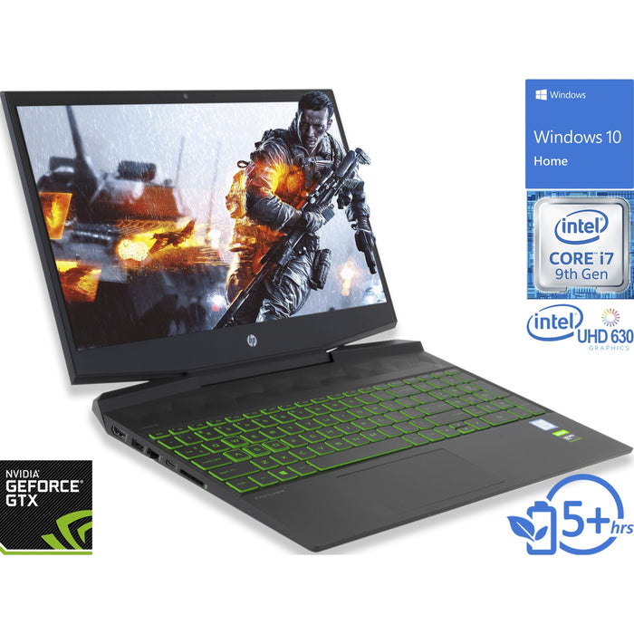 HP 15, 15" FHD, i7-9750H, 8GB RAM, 1TB SSD +1TB HDD, GTX 1660 Ti, Win 10Pro