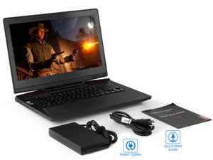Lenovo Y920, 17" FHD, i7-7820HK, 32GB RAM, 2TB SSD, GTX1070, Win 10Pro