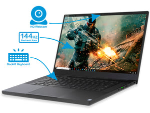 Razer Blade 15, 15" FHD, i7-9750H, 8GB RAM, 2TB SSD, 1660 Ti, Windows 10 Home