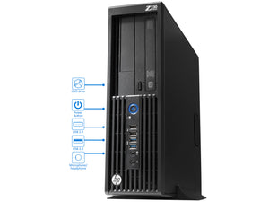 HP Z230 SFF Workstation, i5-4690, 8GB RAM, 256GB SSD+2TB HDD, NVS 310, Win10Pro