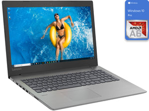 Refurbished Lenovo Ideapad 330, 15" HD, A6-9225, 8GB RAM, 512GB SSD, UK Keyboard, Win 10 Pro