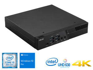 ASUS Mini PC PB60, i3-8100T, 16GB RAM, 128GB SSD, Windows 10 Pro