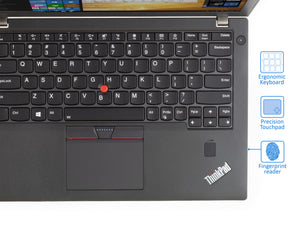 Lenovo ThinkPad X270 12.5" Laptop, i7-6600U, 16GB RAM, 512GB SSD, Windows 10 Pro
