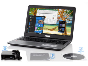 Asus X555QA 15.6" HD Laptop, A12-9720P, 8GB RAM, 256GB SSD, Win10Pro