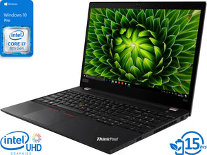 Lenovo ThinkPad T590, 15" FHD, i7-8565U, 8GB RAM, 128GB SSD, Windows 10 Pro