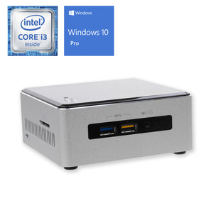Intel NUC6i3SYH, i3-6100U, 32GB RAM, 2TB SSD +1TB HDD, Windows 10 Pro