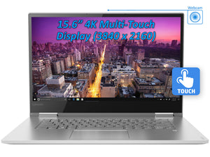 Lenovo Yoga 730 2in1 Laptop, 15.6" IPS UHD Touch, i7-8550U, 8GB RAM, 256GB NVMe SSD, GTX 1050, W10P