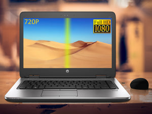 HP ProBook 640 G2, 14" FHD, i5-6300U, 8GB RAM, 256GB SSD, DVDRW, Windows 10 Pro